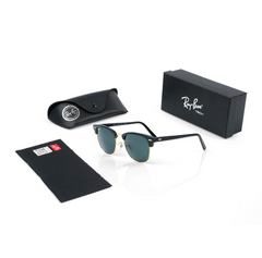 Club Master- Sunglasses – Black Gold / G-15 Green