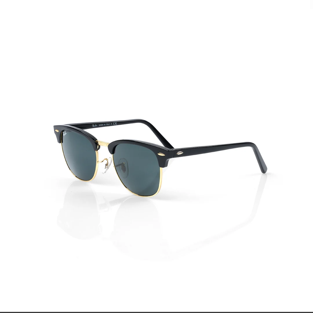 Club Master- Sunglasses – Black Gold / G-15 Green
